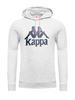 Bluza z kapturem Męska szara Kappa Taino 705322-18M