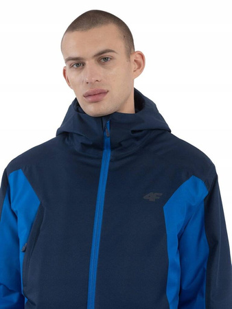 Kurtka Męska narciarska 4F AW23 TTJAM306 kobalt
