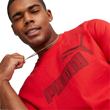Koszulka Męska Puma czerwona 67447311