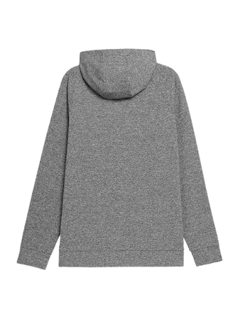 Bluza z kapturem rozpinana Męska szary 4F 4FSS23-TFSWM112