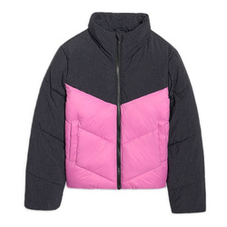 Kurtka puchowa dziecięca 4FJWAW25TDJAF614 różowa