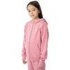 Bluza dresowa z kapturem dziewczęca 4F HJZ22 JBLD001 różowa