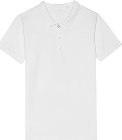 Koszulka damska polo 4F 4FWMM00TPTSF317 biała