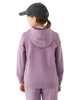 Bluza dresowa dziewczęca rozpinana 4F 4FJWMM00TSWSF1315 fiolet
