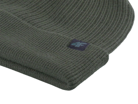 Czapka Zimowa Męska 4F AW23ACAPM309 khaki