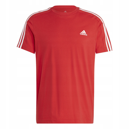 Koszulka Męska bawełniana adidas Essentials Single Jersey 3-Stripes IC9339