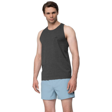 Koszulka T-shirt Męski 4F H4L22 TSM351 szary
