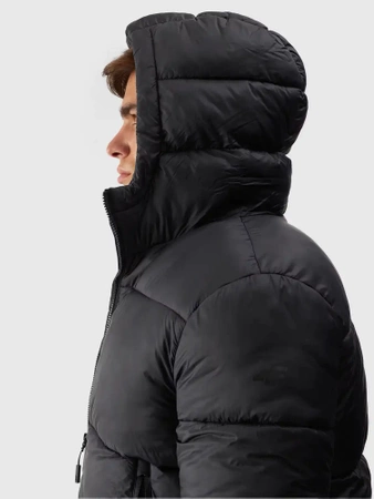 Kurtka puchowa męska 4F 4FWAW24TDJAM480 czarny