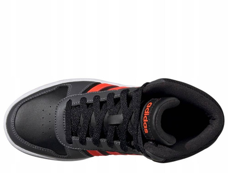 Buty Młodzieżowe z wyższą cholewką adidas Hoops Mid 2.0 GZ7768