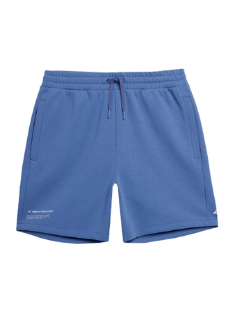 Krótkie Spodenki Męskie Dresowe niebieski 4FSS23-TSHOM054