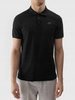 Koszulka polo męska czarna 4F WSS24 TPTSM129