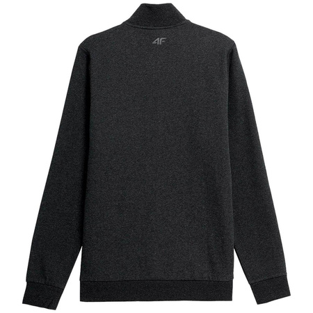 Bluza Męska z suwakiem 4F H4Z22 BLM351 ciemny szary