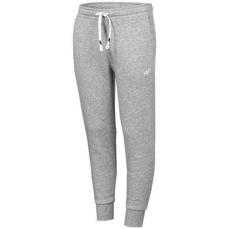 Spodnie Dziewczęce 4F Dresowe HJL22 JSPDD001 szare