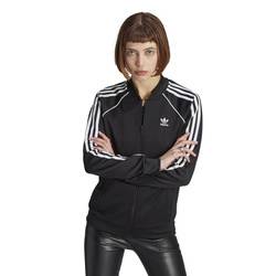 Bluza damska bez kaptura na zamek adidas IK4034 czarna