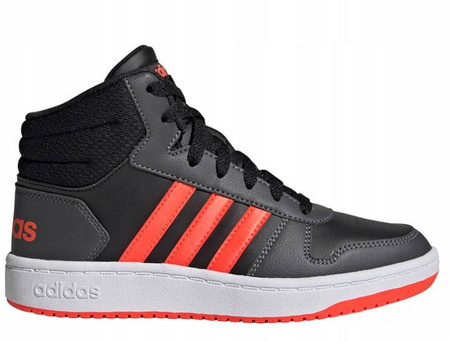Buty Młodzieżowe z wyższą cholewką adidas Hoops Mid 2.0 GZ7768