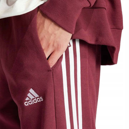 Spodnie męskie dresowe Adidas IS1366 bordowe