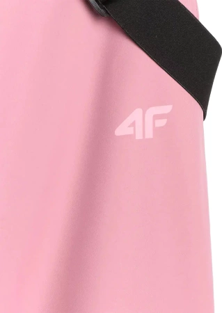 Spodnie narciarskie damskie 4FWAW25TFTRF1157 róż