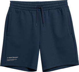 Krótkie Spodenki Męskie Dresowe granatowe 4FSS23-TSHOM054