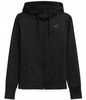 Bluza Damska Rozpinana z kapturem 4F H4L22 BLDF350 czarna