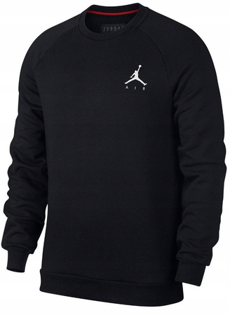 NIKE BLUZA JUMPMAN FLEECE CREW 940170010 CZARNY