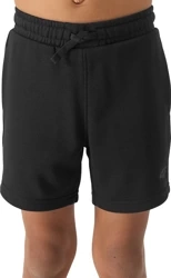 Spodenki chłopięce dresowe 4F 4FJWSS24TSHOM272 czarne