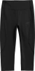 Legginsy 3/4 Damskie Sportowe 4F SS23TFTIF076 czarne