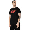 Koszulka 4F T-shirt Męski TSM353 H4L22 -TSM353 Czarny