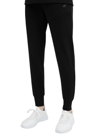Spodnie Dresowe Damskie 4F 4FSS23-TTROF229 czarny
