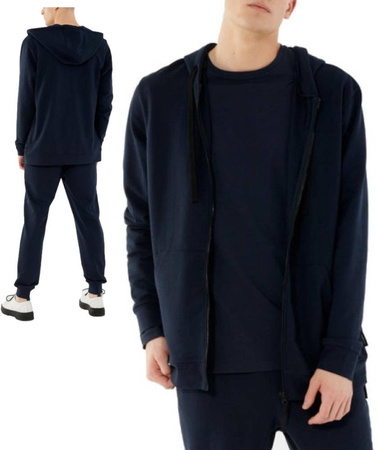 Bluza Męska rozpinana z kapturem Outhorn HOL21-BLM601 GRANAT