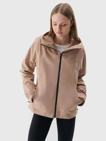 Kurtka techniczna damska 4F 4FWSS25TTJAF702 beż