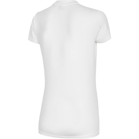 Koszulka Polo Damska 4F NOSH4-TSD008 BIAŁA