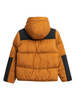 Kurtka Zimowa puchowa chłopięca 4F JAW23TDJAM276 brązowa