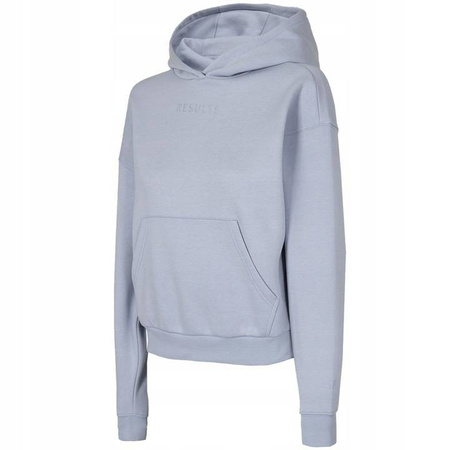Bluza Damska 4F z kapturem H4L22 BLD031 niebieska