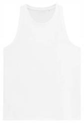 Koszulka bez rękawów 4F 4FSS23-TSLEM017 biały