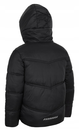 Chłopięca kurtka puchowa 4FJWAW25TDJAM622 czarna