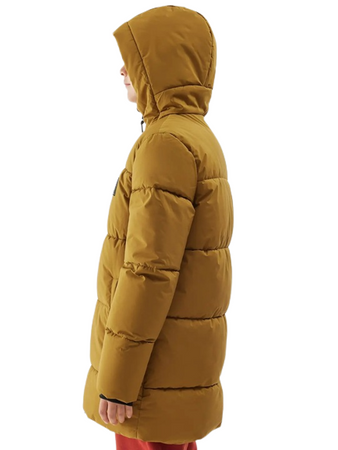Kurtka Zimowa chłopięca 4F JAW23TDJAM275 brązowa