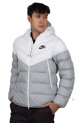 Biała kurtka męska puchowa Nike DV5121 100