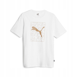 Koszulka T-shirt Męski Puma Graphic Cat 67718402