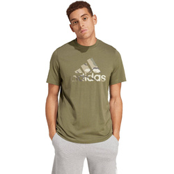 Koszulka męska bawełniana okrągły dekolt adidas Camo Badge IR5830 