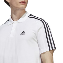 Koszulka polo adidas męska bawełniane biały IC9312 