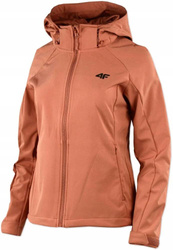 Kurtka Softshell Damska 4F SS23TSOFF046 różowa