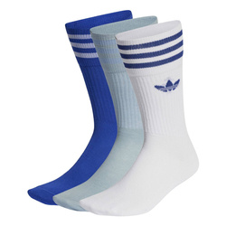 Skarpety adidas 3-pack niebieskie IB9376