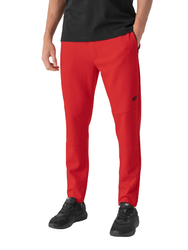 Spodnie dresowe męskie 4F H4Z21 SPMD014 czerwone