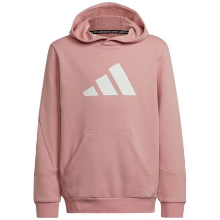 Bluza dziewczęca z kapturem adidas HE1923