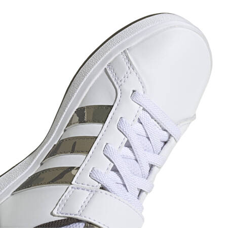 Buty dziecięce sportowe adidas IG1235 GRAND COURT 2.0 EL