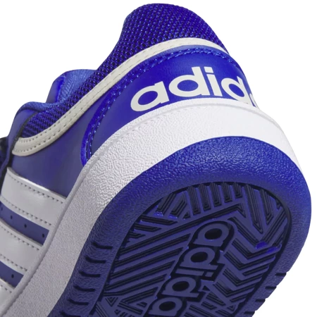 Buty dziecięce sportowe na rzepy adidas IH8013 HOOPS 3.0 niebieskie 