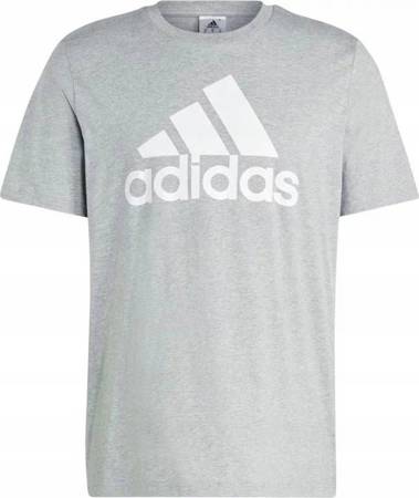 Koszulka Męska bawełniana adidas Essentials Single Jersey Big Logo IC9350