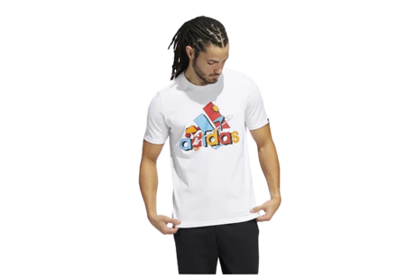 Koszulka T-shirt Męski adidas Fluid Sport Badge Of Sport Graphic HE4808
