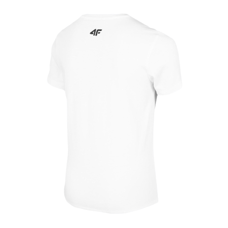 Koszulka chłopięca 4F HJZ22-JTSM002 biały