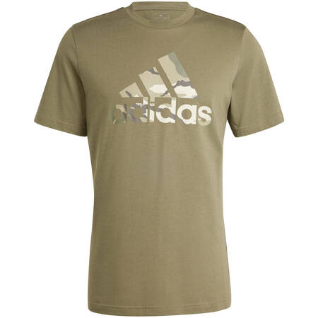 Koszulka męska bawełniana okrągły dekolt adidas Camo Badge IR5830 